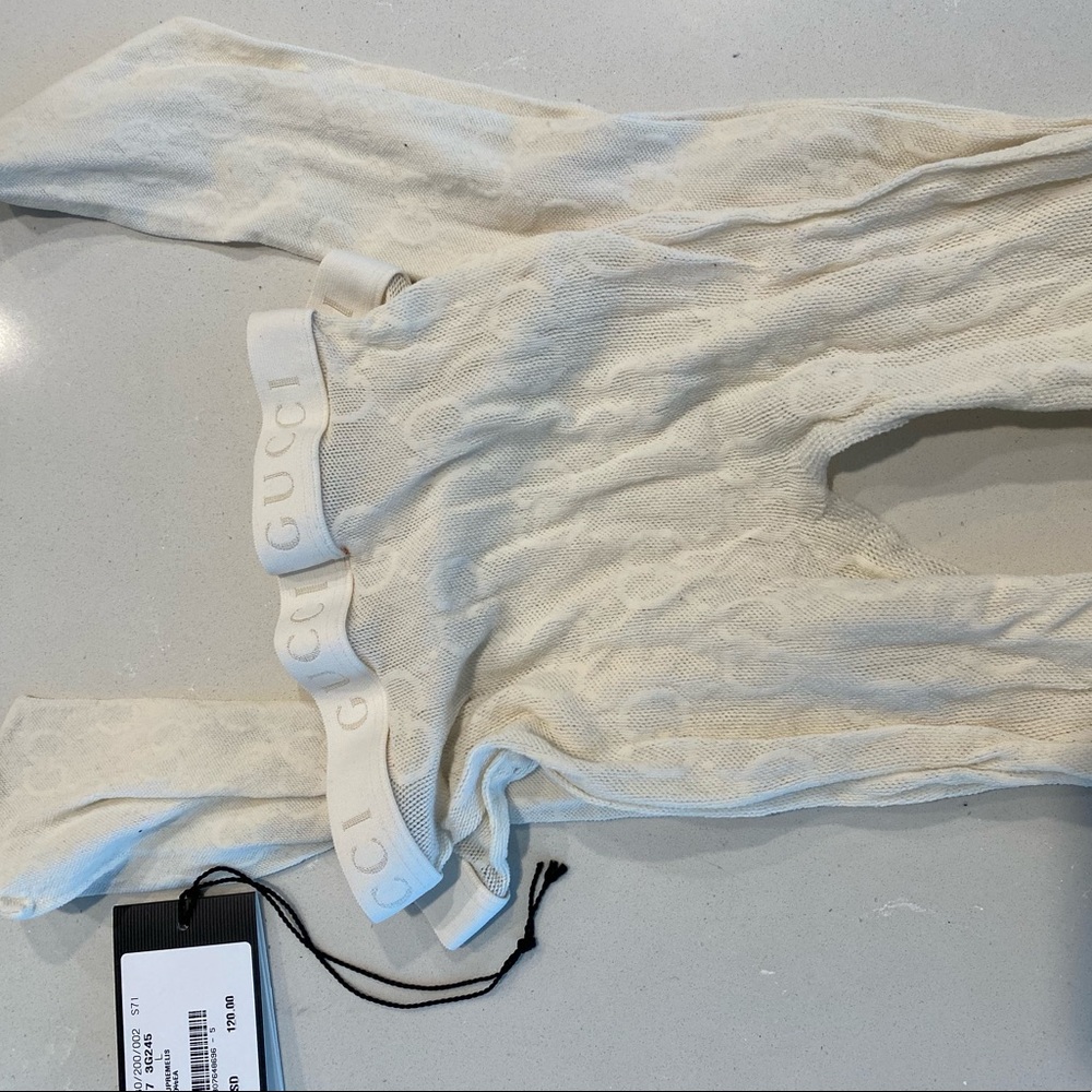 White Gucci Tights